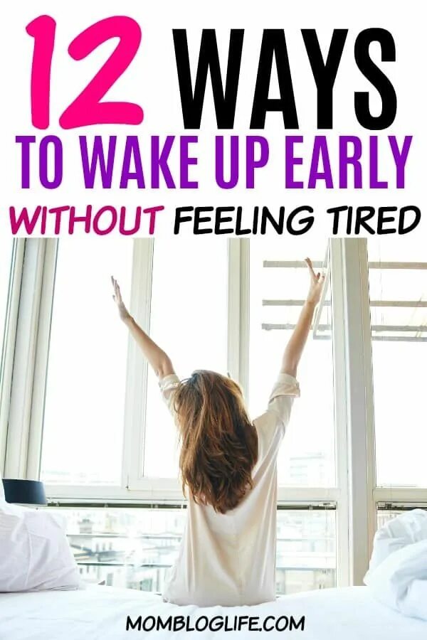 I get up early in the morning. Waking up early. To Wake up. I Wake up early. To Wake up tired.