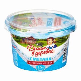 Сметана домик в деревне