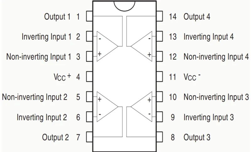Микросхема lm2902 схема включения InstrumentationAmplifier is a type of differential amplifier that has been outfi