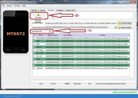 Flash download tool