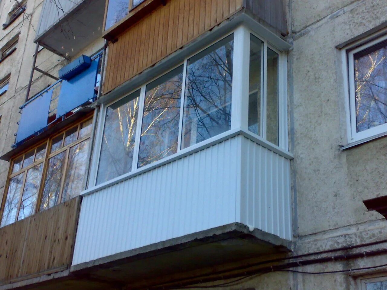 п образный балкон