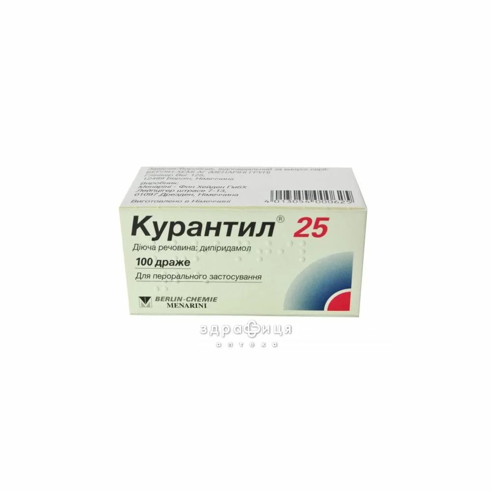 Курантил от чего помогает. Курантил от чего помогает
