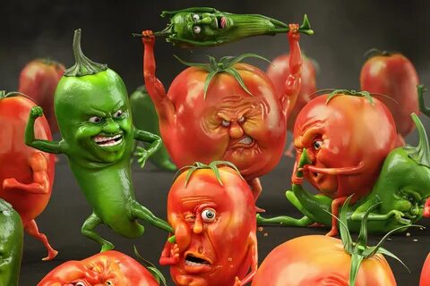 3 д овощи и фрукты
