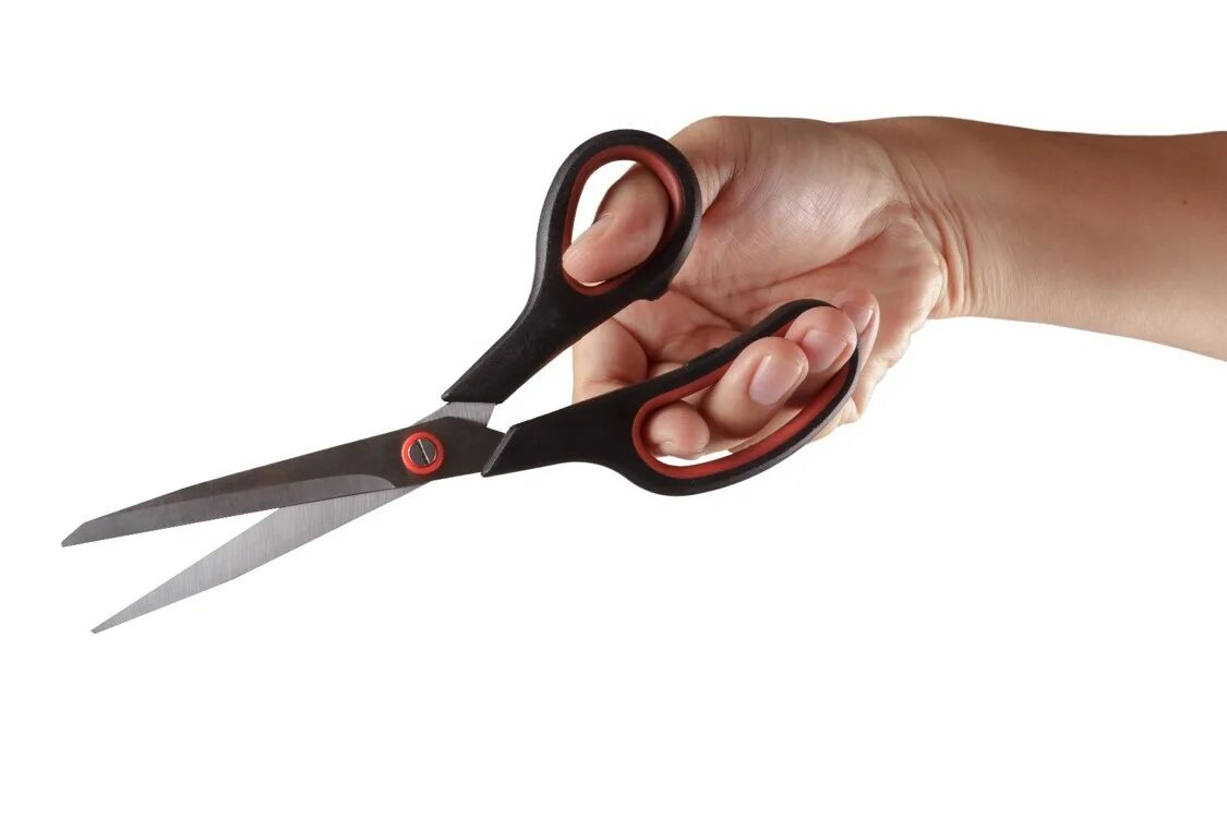Twisted kneeing scissors