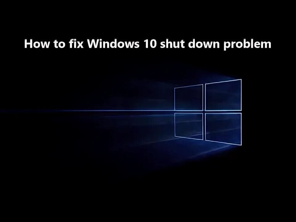 Windows is shutting down. Sliding down windows. kompyuterde shut down. windows is fixing system problem so long.