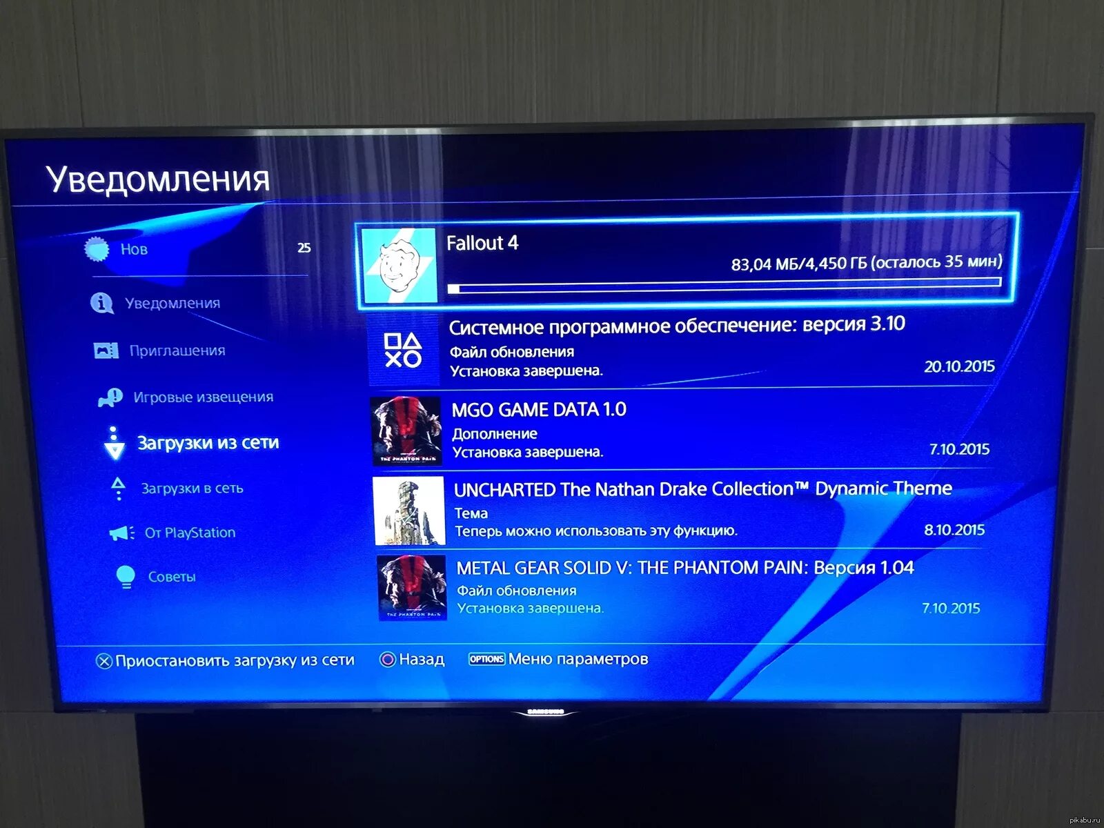 Загрузка пс4. ПС 4. Где находятся загрузки на ps4. Меню загрузки ps4.