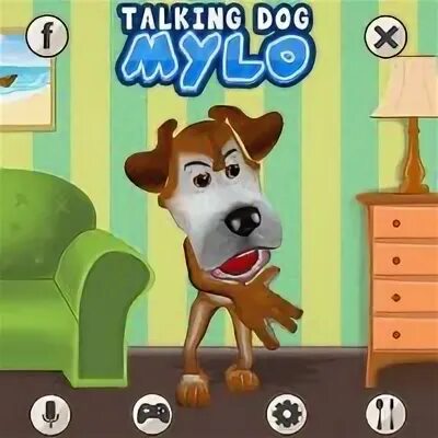 Игра говорящие животные. Талкинг дог. Скрин игры talking Dog. The sign ¹⁴ (say) buy my talking Dog.