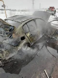 Сгорел рено