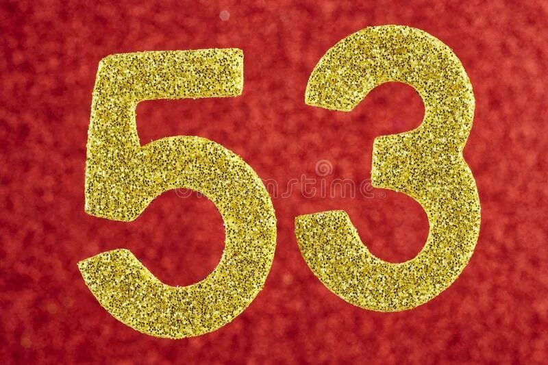 Пятьдесят три года. Пятьдесят три. номер 50. номер 50 только.