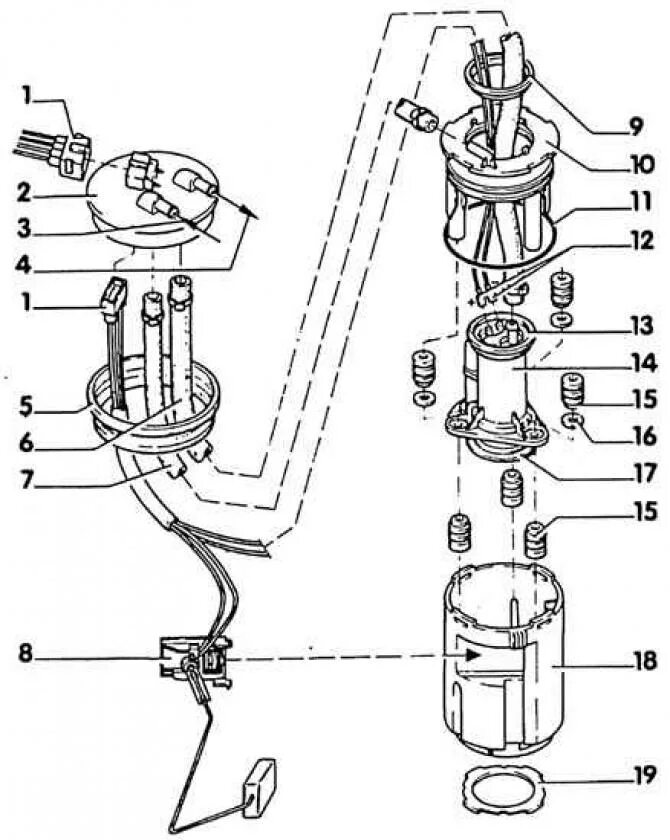 Топливный насос Фольксваген т4 дизель схема. Бензонасос Фольксваген т4 2.5 бензин. Топливная система Фольксваген т4 2.4 дизель. Топливный насос на т5 Фольксваген.