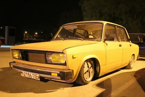 Ваз 2107 желтая