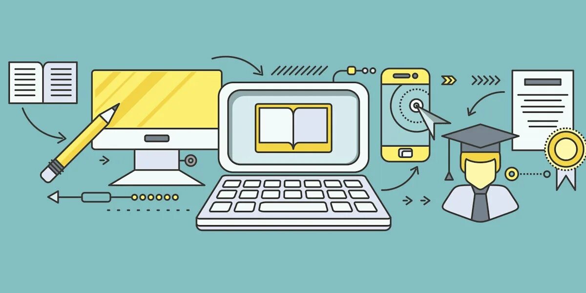 Is a learning platform. Дистанционное образование иллюстрация. дистанционное обучение фон. электронное обучение e-learning. электронное обучение клипарт.