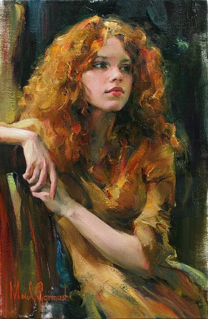 Michael and Inessa Garmash картины. Michael and Inessa Garmash портреты. Красивый человек картина