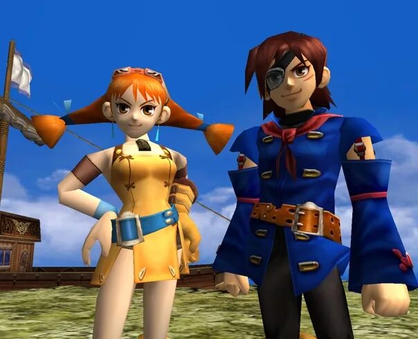 Valkirian skyes. Skies of Arcadia игра. Skies of Arcadia Аика. Skies of Arcadia Широ. Вайс Skies of Arcadia.