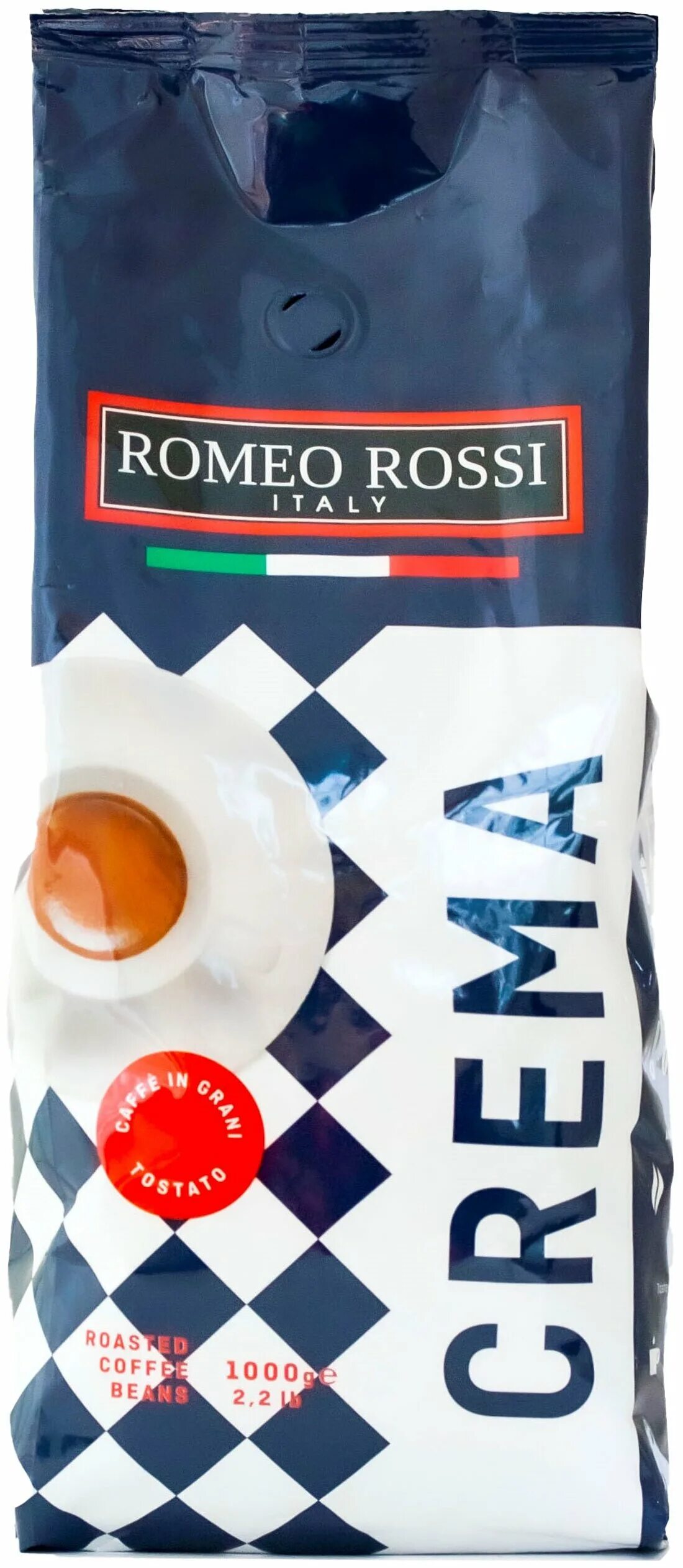 кофе romeo rossi crema.