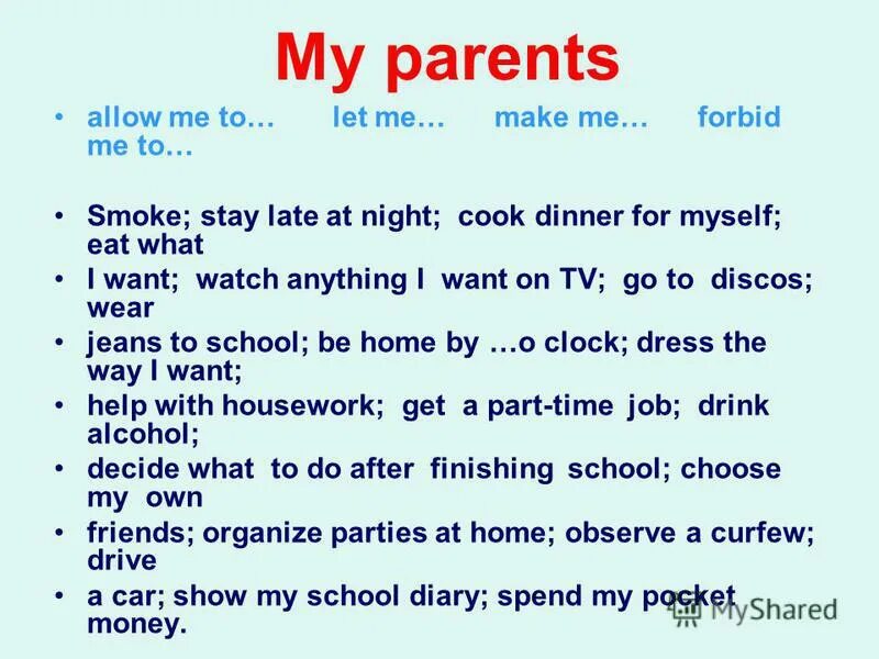 Предложение с write about. Why i smile стихотворение на английском. Ответ на вопрос what are the parents doing. Правило комплекс обджект в английском. Предложения с check.