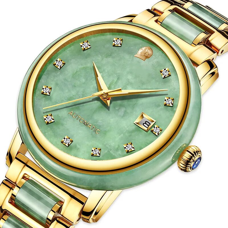 Jade watch. Jade watch