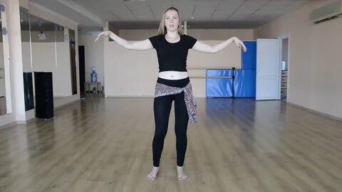 Как делать волну телом в танце