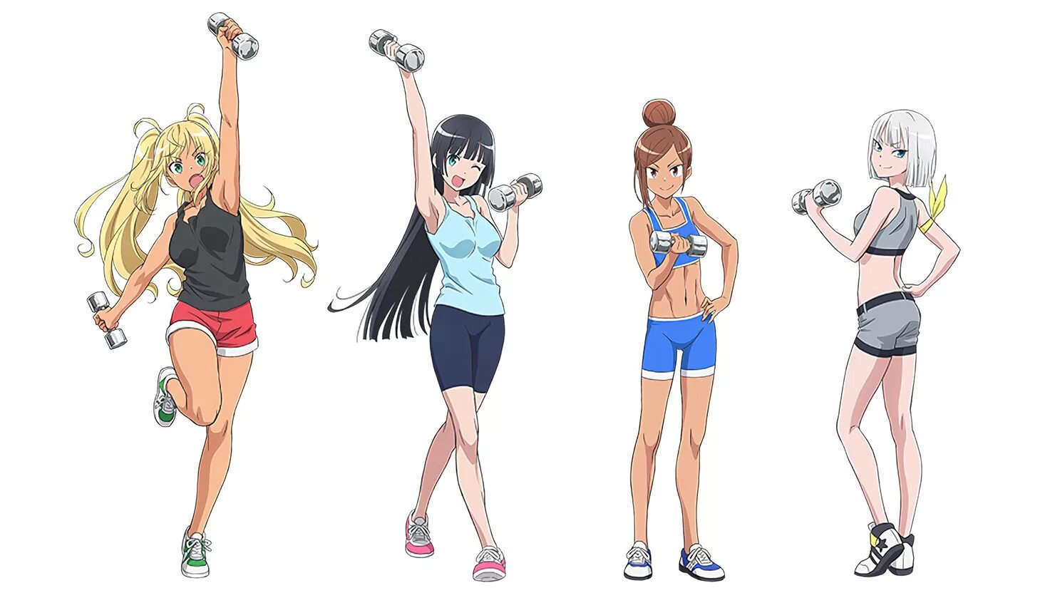 Girls games weight. Dumbbell nan kilo moteru Сакура Хибики.