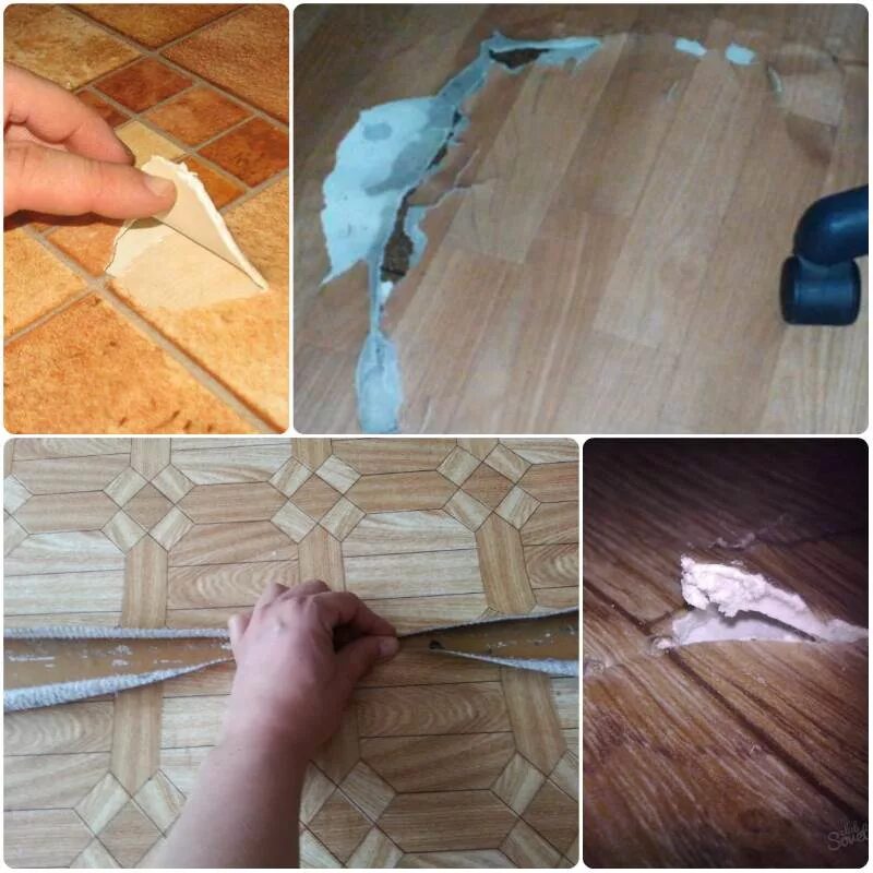 Linoleum Floor Removal Decor/Furniture Hacks and DIY 60s furniture, Linoleum flo