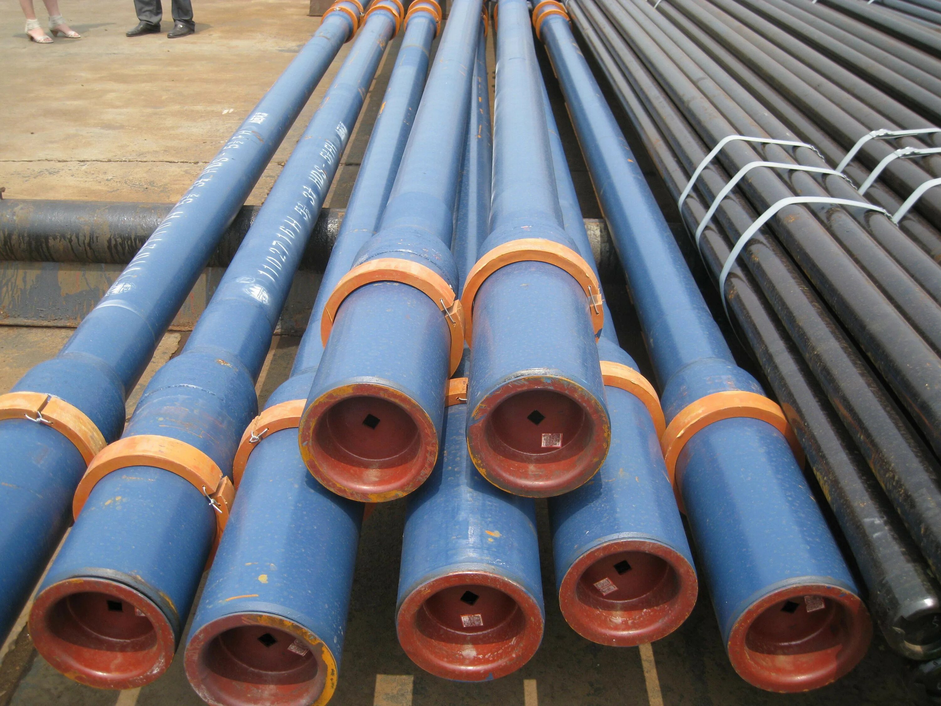 Drilling pipes