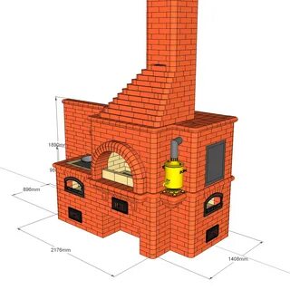 Печи для из кирпича проекты
