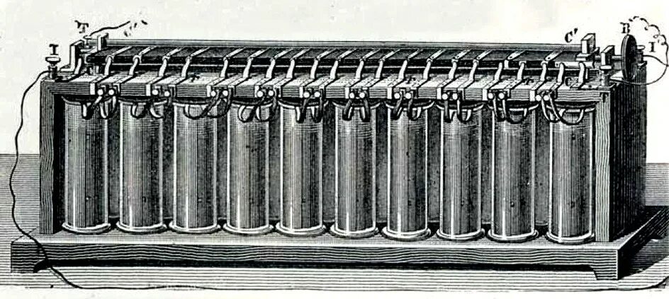 свинцово-кислотный аккумулятор 19 века. первый аккумулятор. щелочной аккумулятор эдисона. свинцово-поташный аккумулятор. первый аккумулятор.