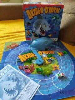 Акулья охота настольная игра