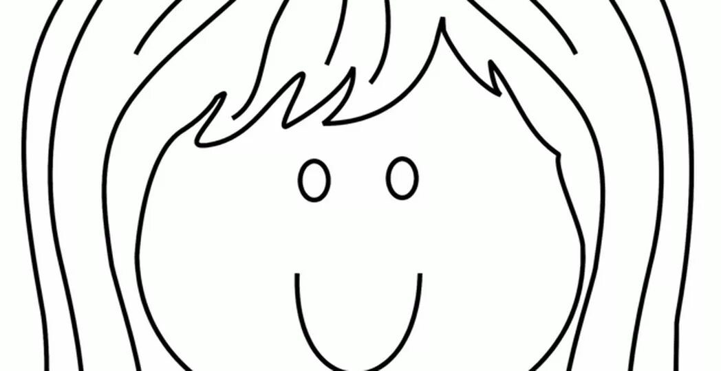 Шаблоны лиц для аппликации из листьев. Лицо девочки для аппликации. девочка волосы для раскрашивания. раскраска лицо девочки для аппликации. контур лица девочки для аппликации.