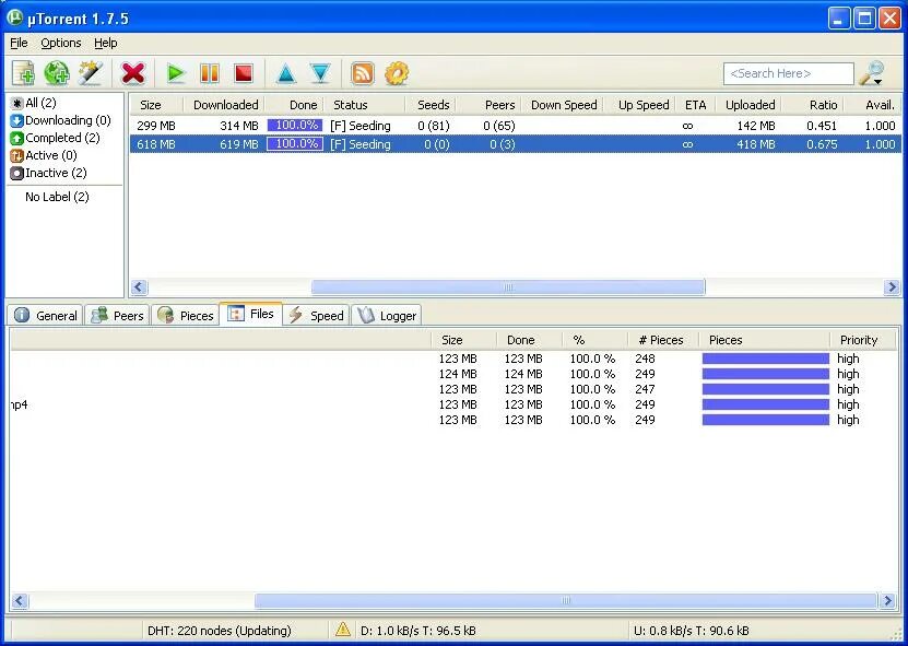 Предыдущая версия программы. Utorrent старые версии. старый utorrent. utorrent 2.5.3. utorrent русская версия.