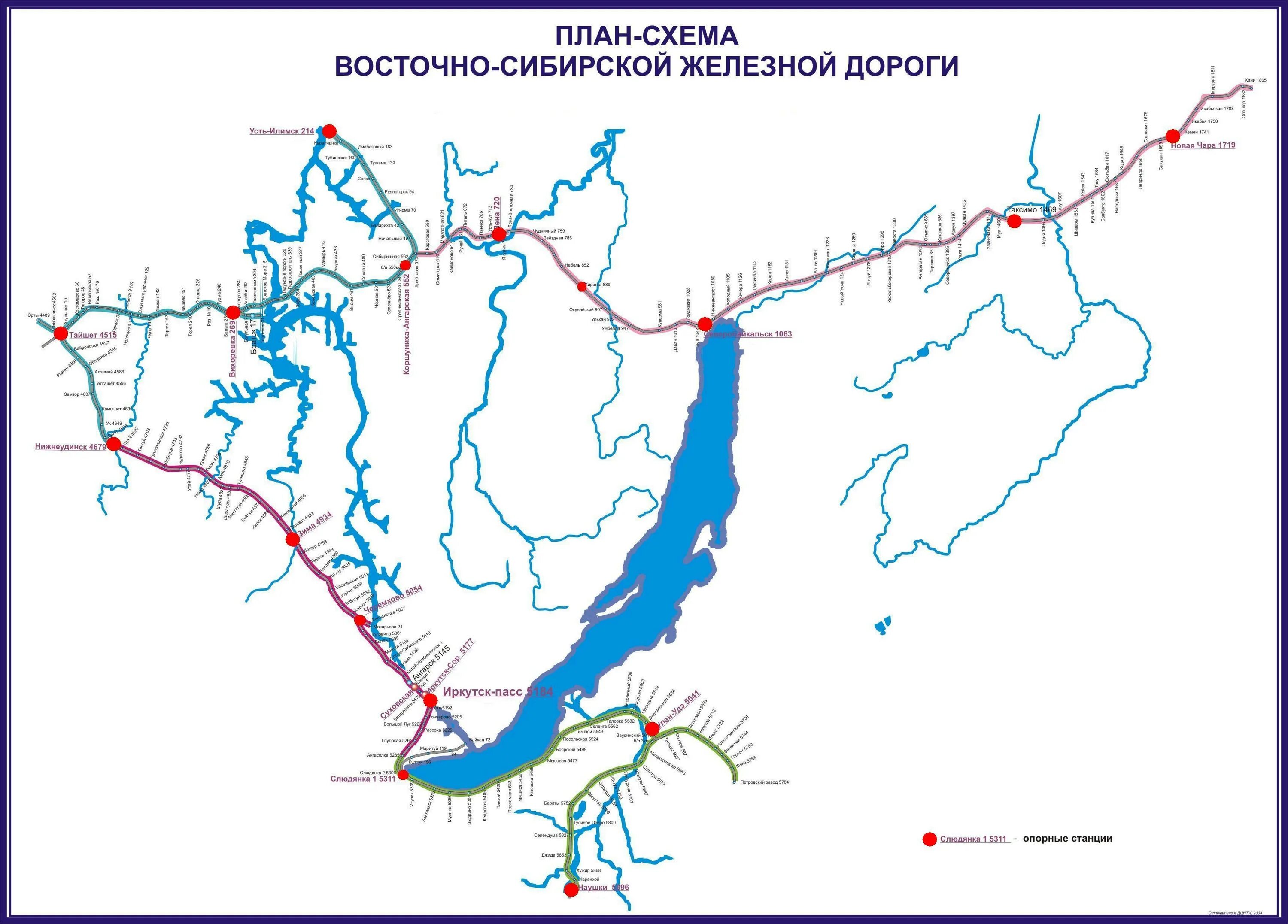 Железные дороги восточной сибири