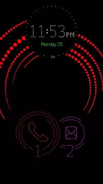 Sleeping screen