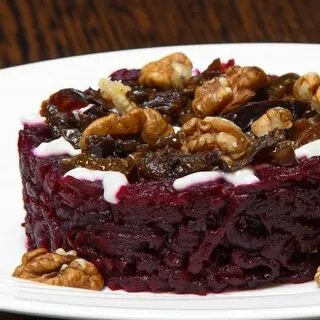 Свекла с черносливом и грецкими орехами рецепт