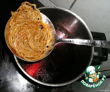 Тесто в сахарном сиропе