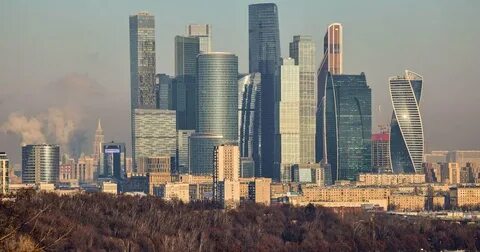 Москва сити лето