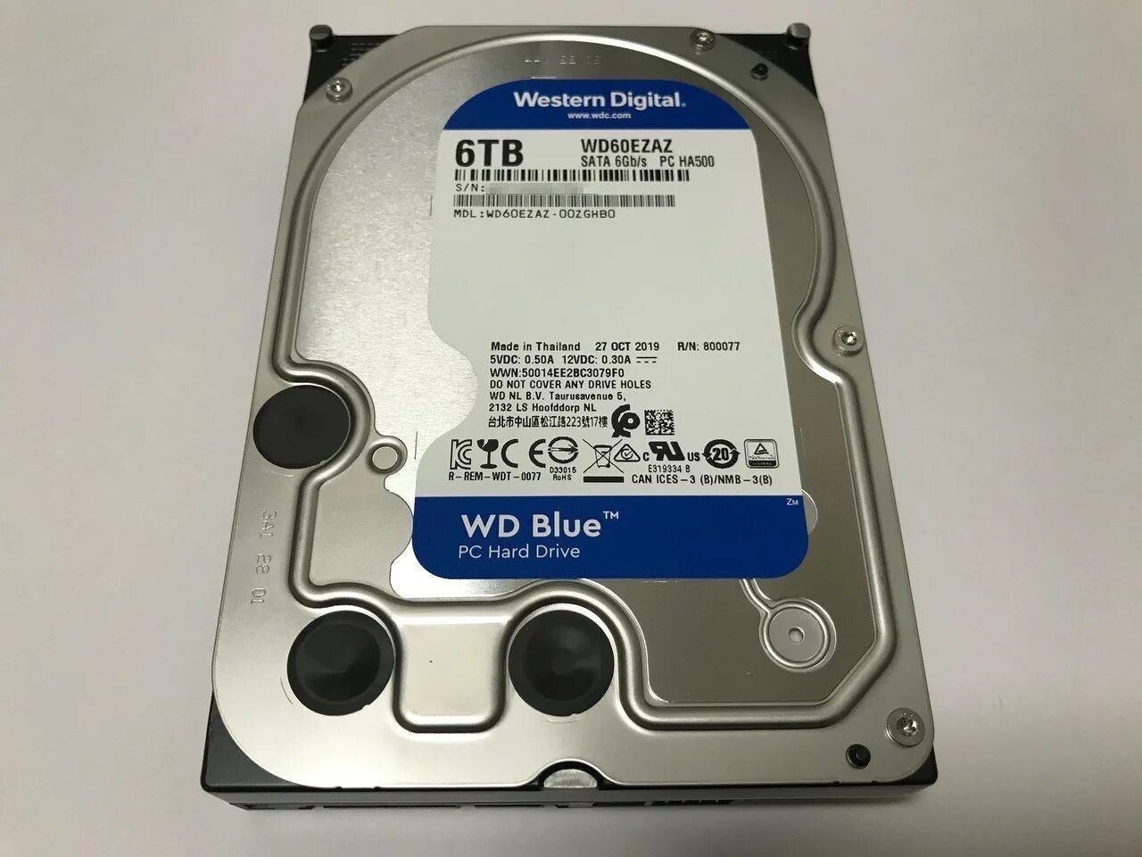 Диск 4 тб western. Western Digital wd60ezaz. WD wd60ezaz 6 TB. WD Blue 6tb wd60ezaz. Жесткий диск 6000gb WD Blue wd60ezaz.