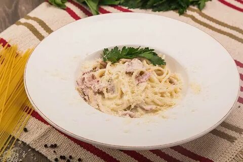 Вкусная карбонара сливки