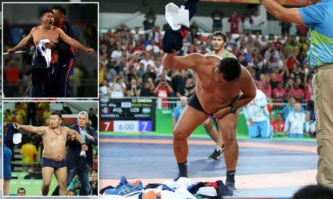 Slideshow wrestling pantsed.