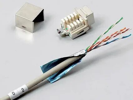 Модуль rj 45 экранированный