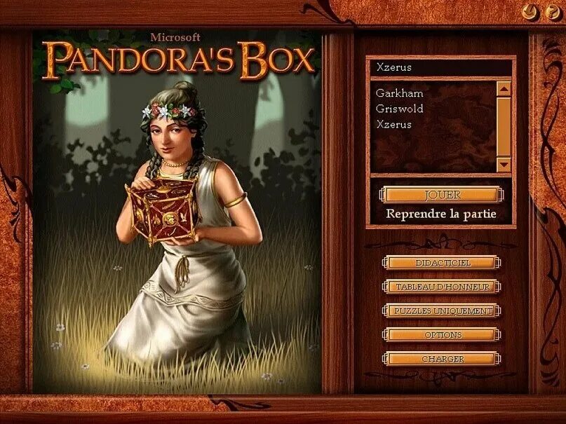 Игра пажитнова 6 букв. Pandora\'s Box. Пандора бокс игра. Игра ящик Пандоры 1999. Шкатулка Пандоры игра.