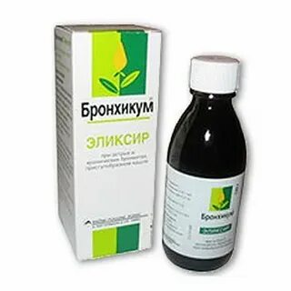 Микстура при бронхите ребенку