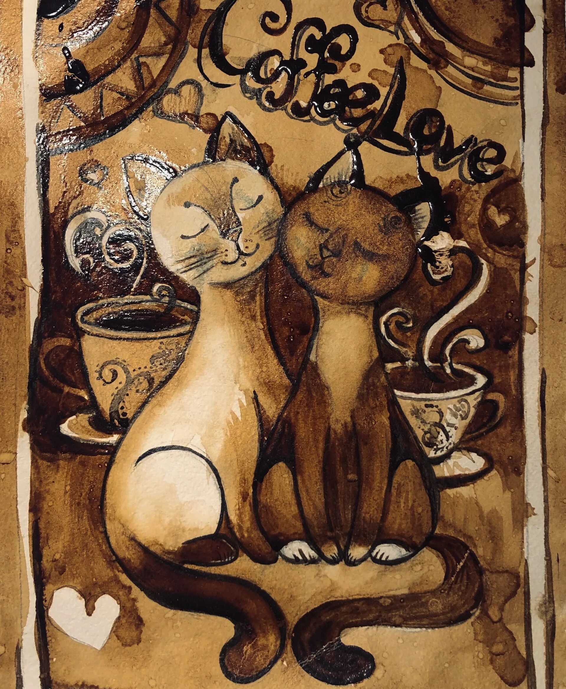 гризайль кофейная живопись. кофейная живопись. кофейные рисунки нурия сальседо. кофейная живопись. картины нарисованные кофе.