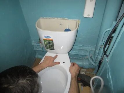Бачок для унитаза монтаж