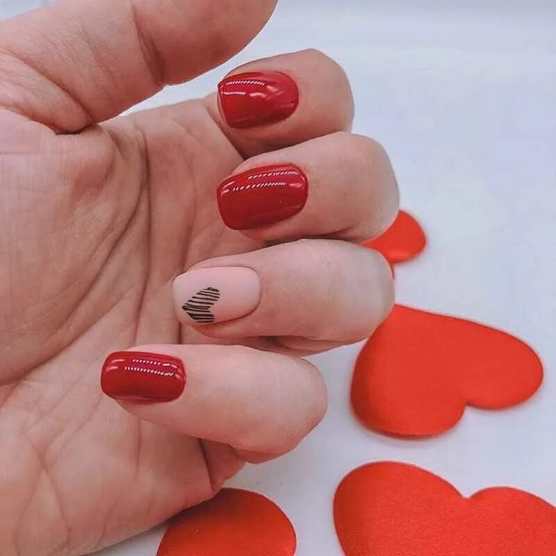 Красивый маникюр на 14 февраля. Маникюр на день влюбленных. Маникюр с сердечками. Ногти на 14 февраля. Ногти на 14 февраля.