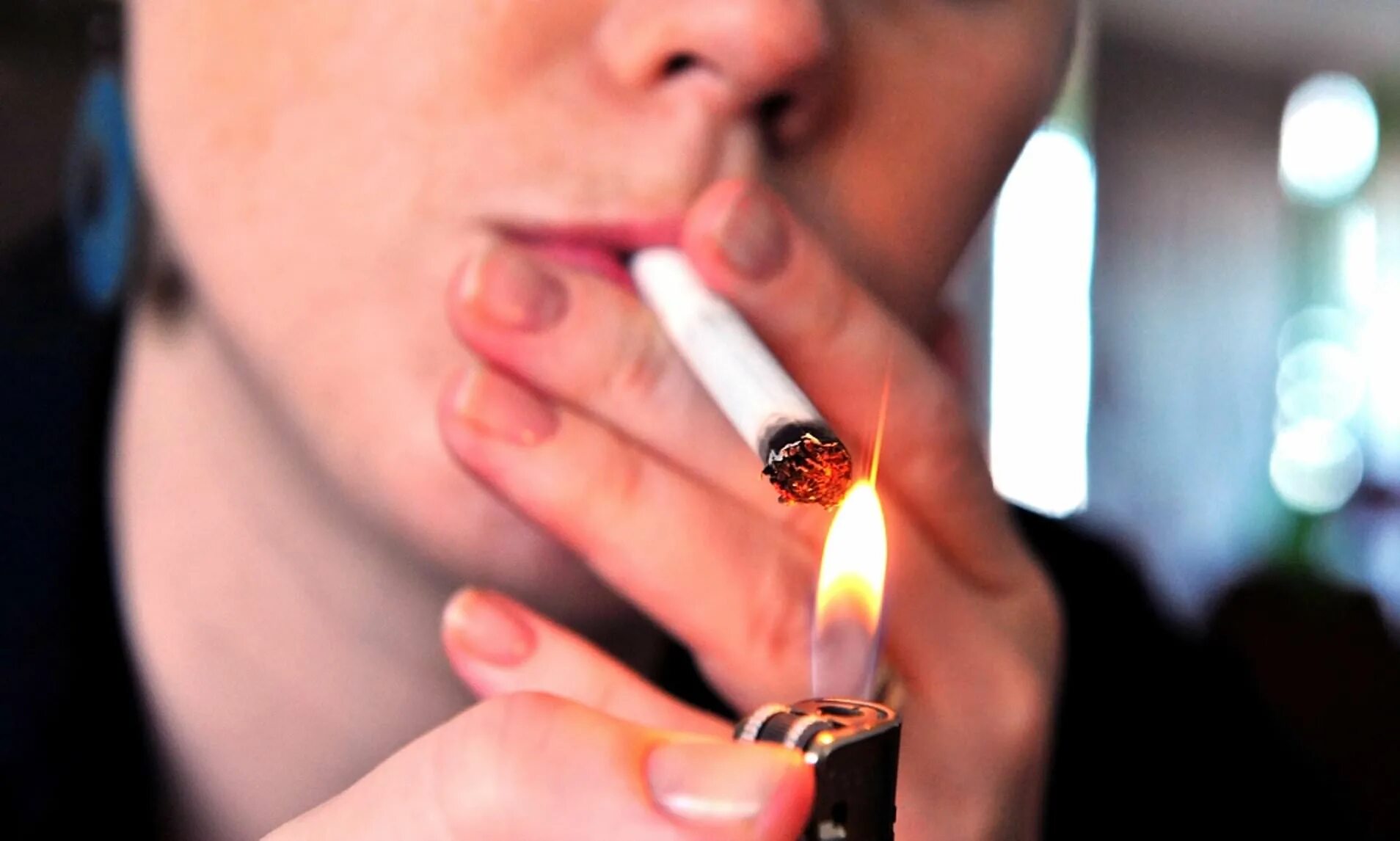 Take to smoking