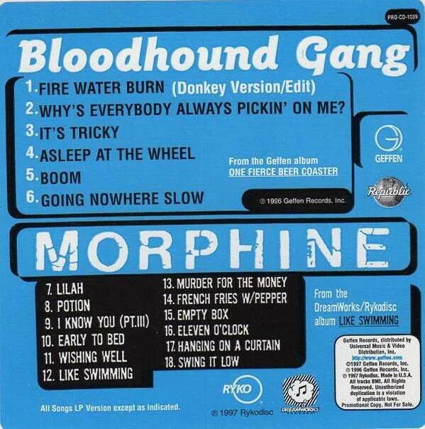 Bloodhound gang тексты