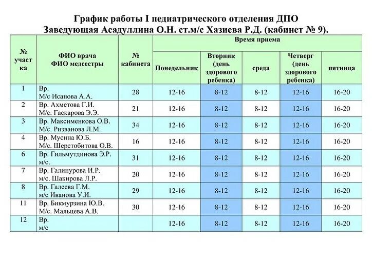 Башкирия график работы