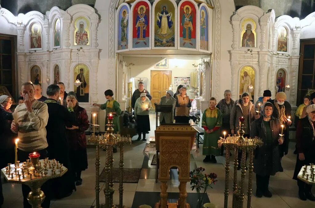 соборование рождественским постом 2023 москва