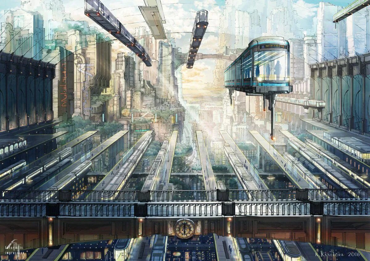 Другое будущее. Аниме Метрополис город. Метрополис город будущего. Завод будущего арт. Будущее пейзаж.
