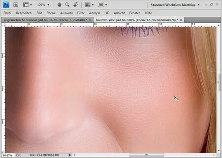 Как сделать цвет кожи в фотошопе